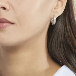 Créoles Ugenie Or Blanc