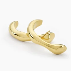 Créoles Valence Acier Jaune