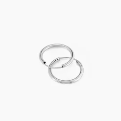 Créoles Valencina Or Blanc