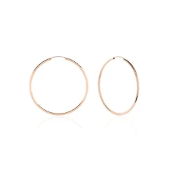 Créoles Valencina Or Rose