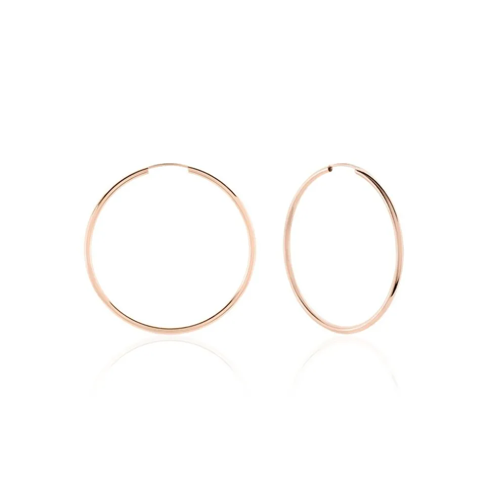 Créoles Valencina Or Rose