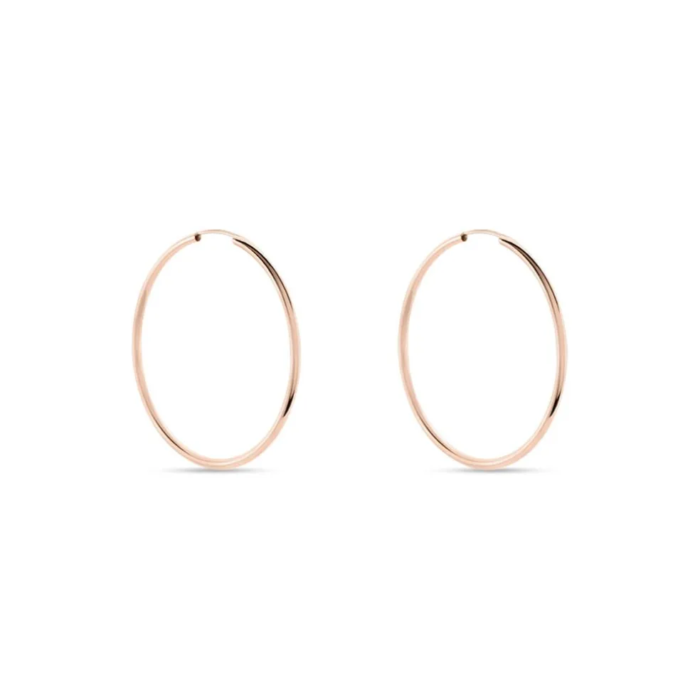 Créoles Valencina Or Rose