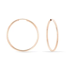 Créoles Valencina Or Rose