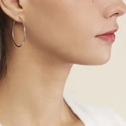 Créoles Valencina Or Rose