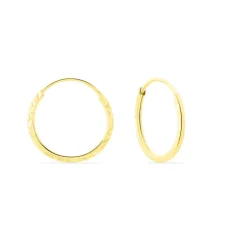 Créoles Valerina Or Jaune