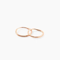 Créoles Valerina Or Rose