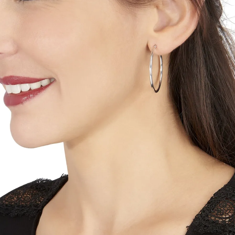 Créoles Verania Or Blanc