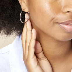 Créoles Verania Or Blanc