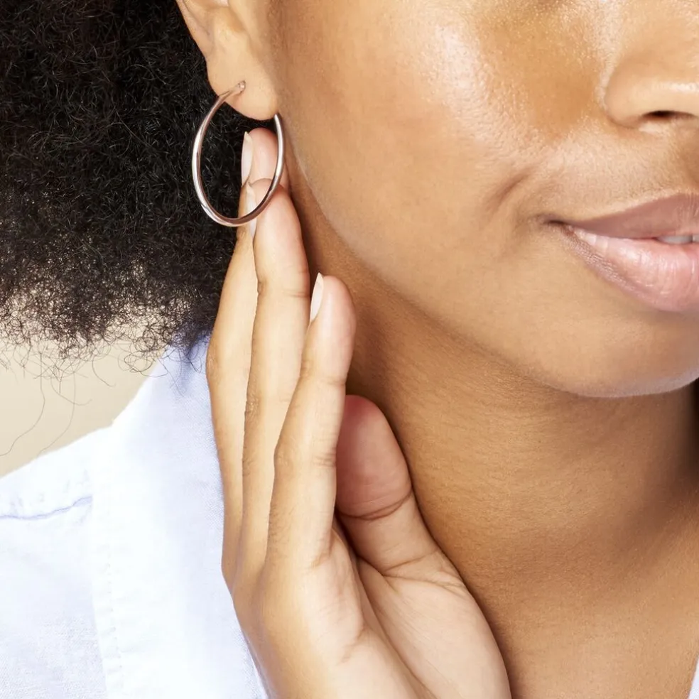 Créoles Verania Or Blanc