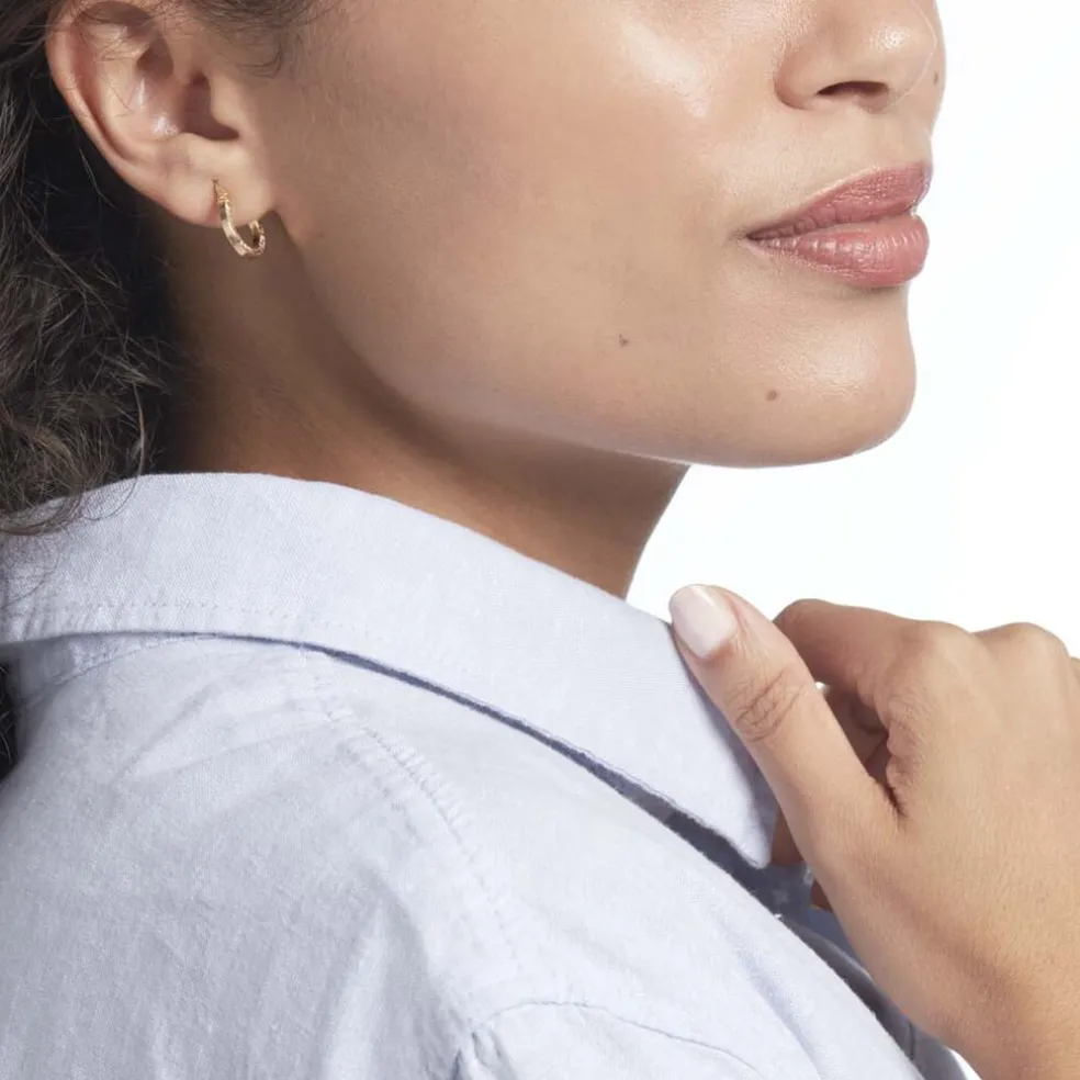 Créoles Xanthia Or Jaune