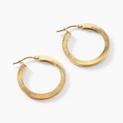 Créoles Zackary Or Jaune