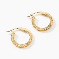 Créoles Zackary Or Jaune