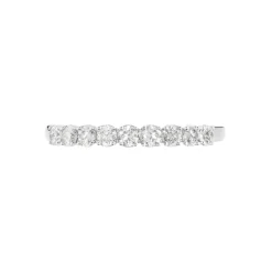 Demi Alliance Eloise Platine Blanc Diamant