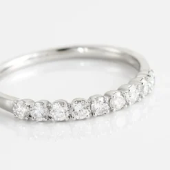 Demi Alliance Eloise Platine Blanc Diamant