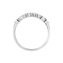 Demi Alliance Eloise Platine Blanc Diamant