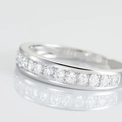 Demi Alliance Heket Argent Blanc Oxyde De Zirconium