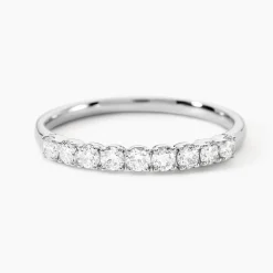 Demi Alliance Hera Platine Blanc Diamant