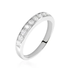Demi Alliance Juliette Platine Blanc Diamant
