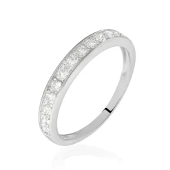 Demi Alliance Juliette Platine Blanc Diamant