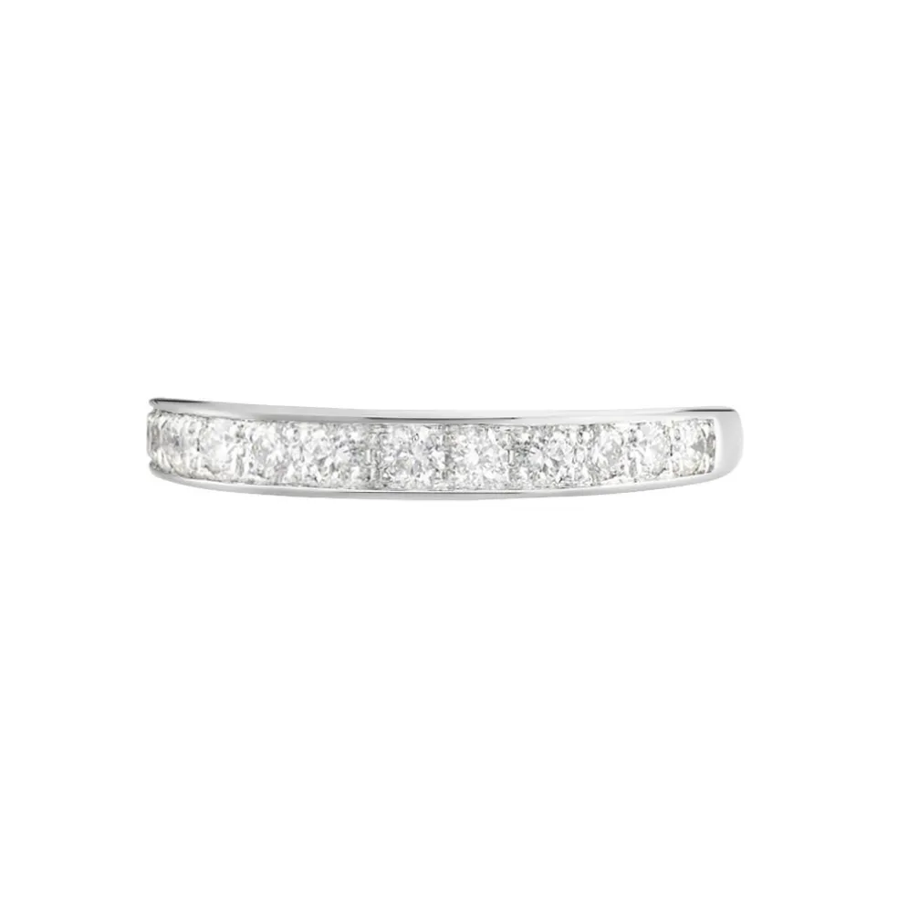 Demi Alliance Juliette Platine Blanc Diamant