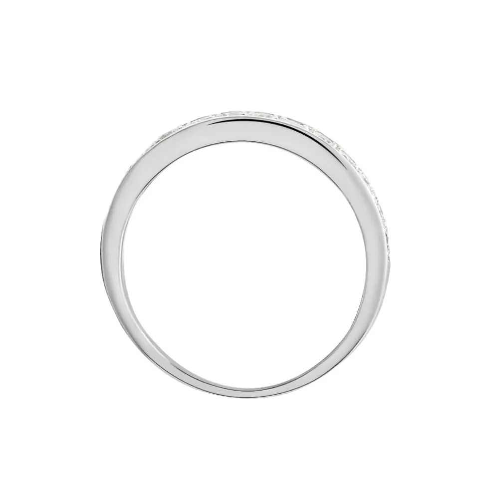 Demi Alliance Juliette Platine Blanc Diamant