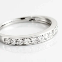 Demi Alliance Juliette Platine Blanc Diamant