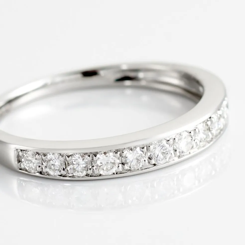 Demi Alliance Juliette Platine Blanc Diamant