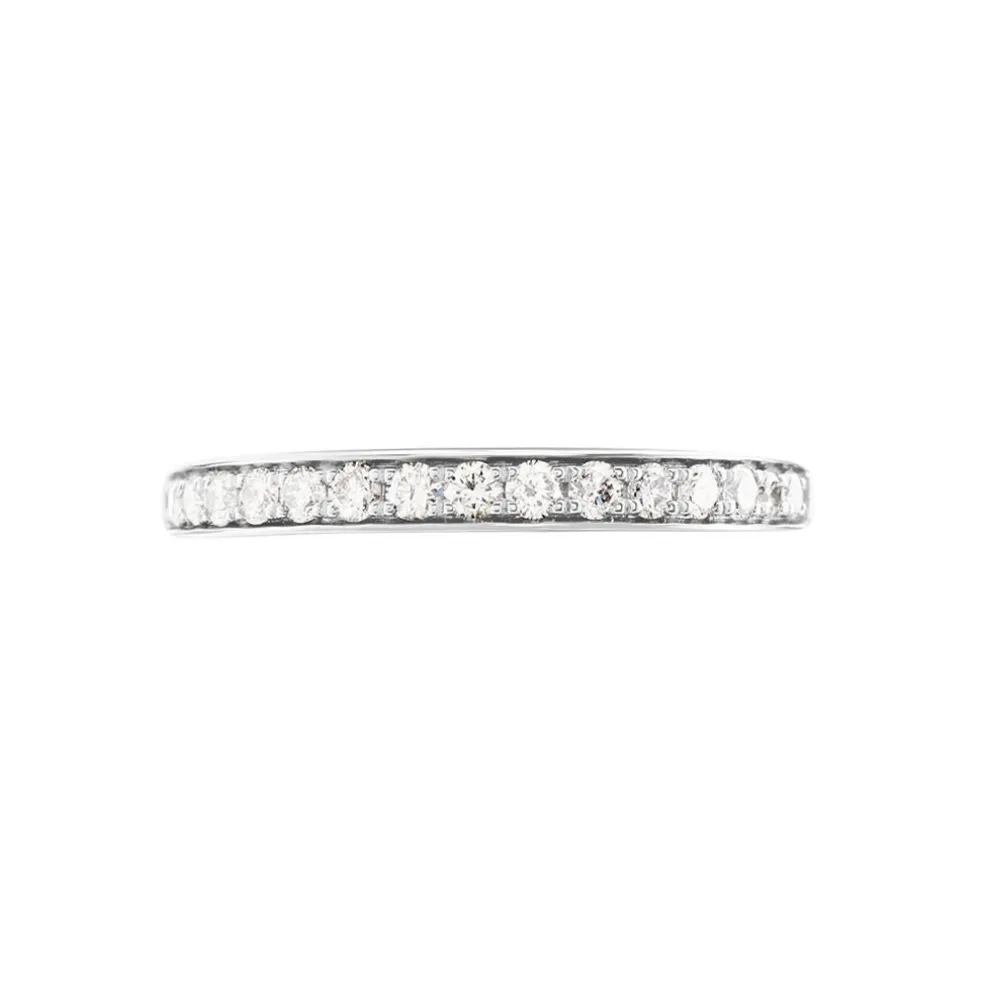 Demi Alliance Juliette Platine Blanc Diamant