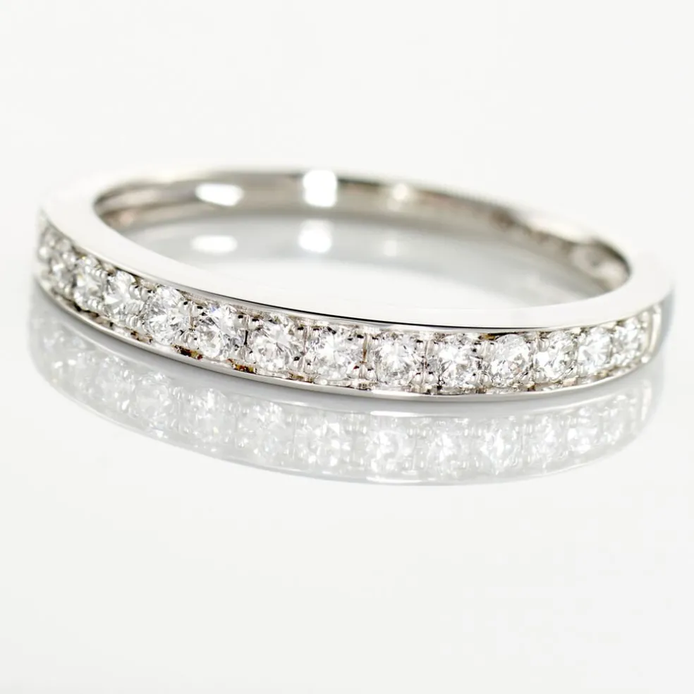 Demi Alliance Juliette Platine Blanc Diamant