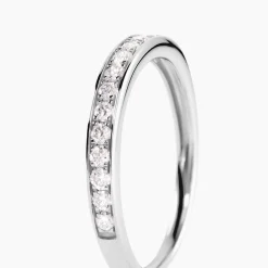 Demi Alliance Rhea Platine Blanc Diamant