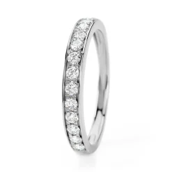 Demi Alliance Rhea Platine Blanc Diamant