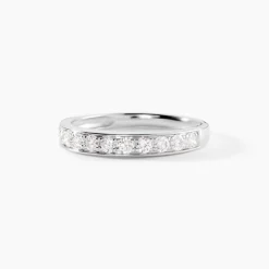 Demi Alliance Rhea Platine Blanc Diamant