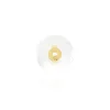 Fermoir Boucle D'oreille Silicone Or Jaune