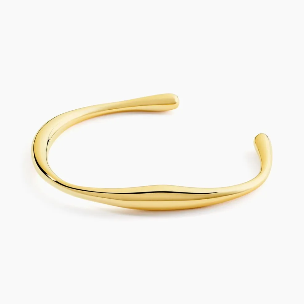 Jonc Gold Aura Acier Jaune