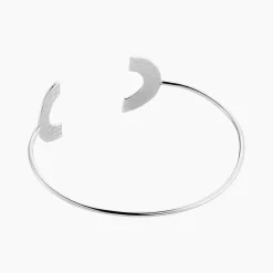 Jonc Harper Argent Blanc