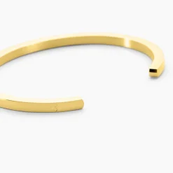 Jonc Jourdan Teno Acier Doré