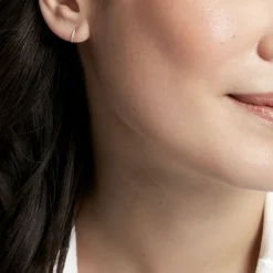 Mini Créoles Or Jaune Aryanna Diamants