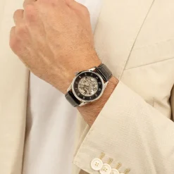 Montre Boss Principle Skeleton Noir