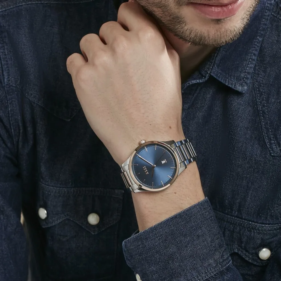 Montre Boss Reason Bleu