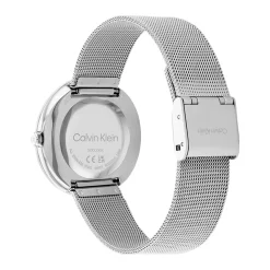 Montre Calvin Klein Twisted Bezel Blanc