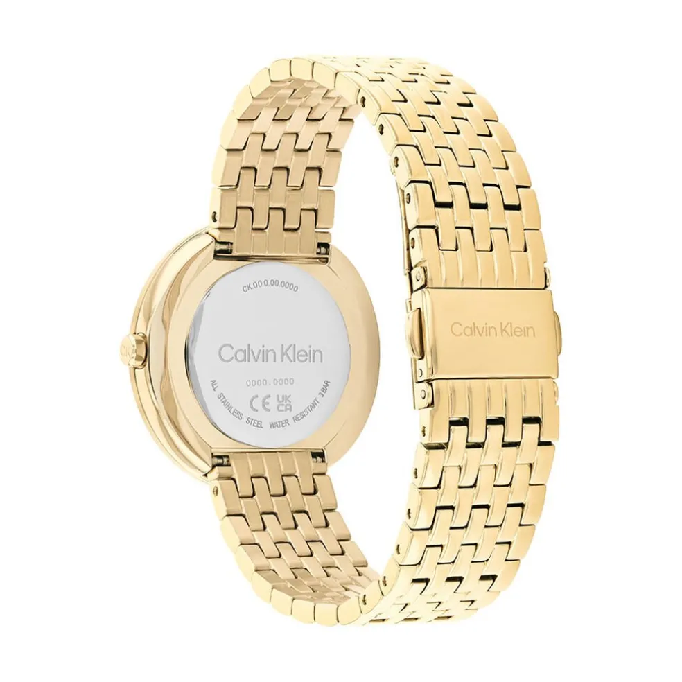 Montre Calvin Klein Twisted Bezel Blanc