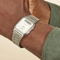 Montre Casio Collection Vintage Blanc