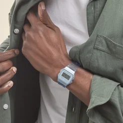 Montre Casio Collection Vintage Edgy Bleu