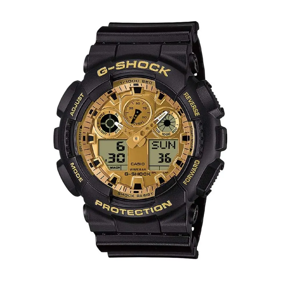 Montre Casio G-Shock Ga100 Doré
