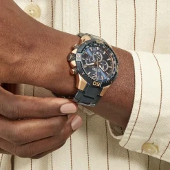 Montre Chrono Bike Bleu