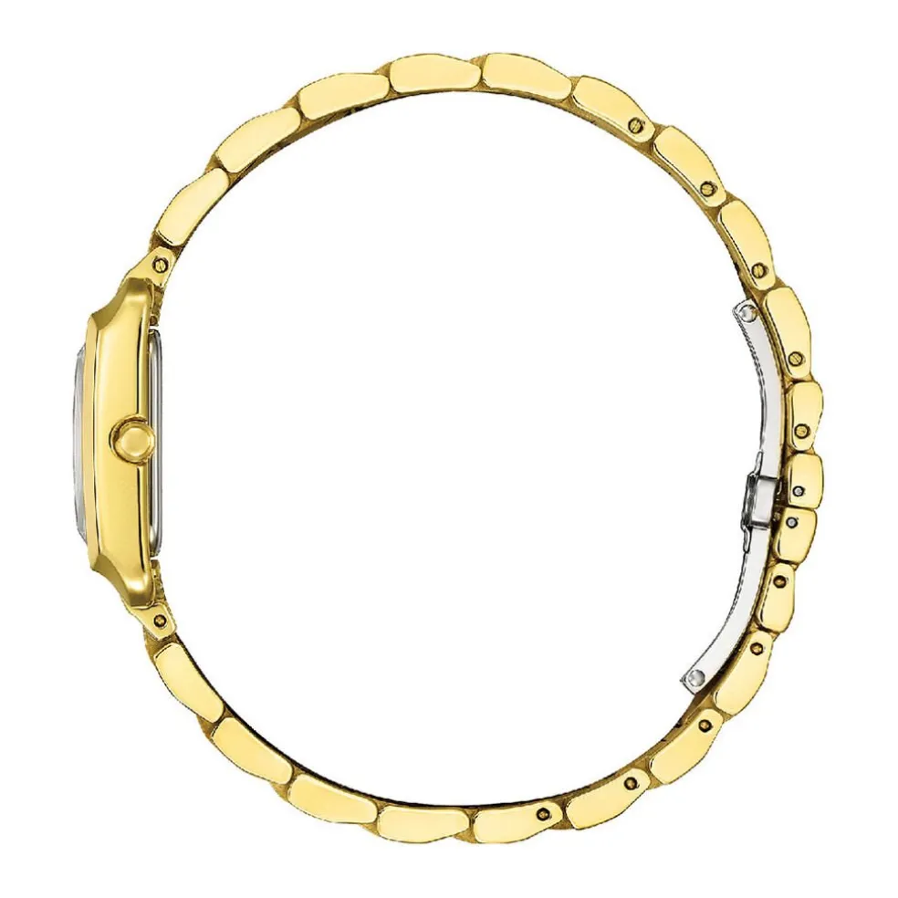 Montre Citizen Ladies Square Nacre Blanche