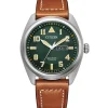 Montre Citizen Super Titanium 42 Vert