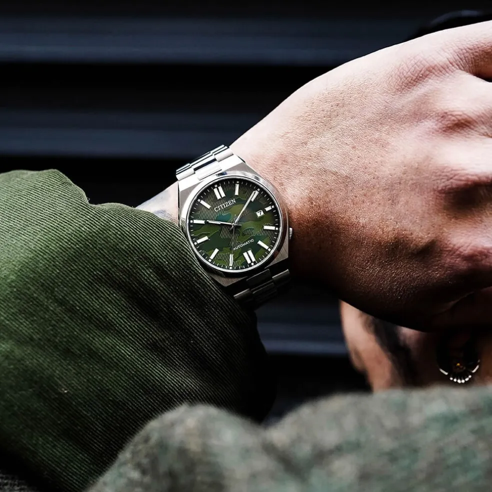 Montre Citizen Tsuyosa Nj0159 Kaki