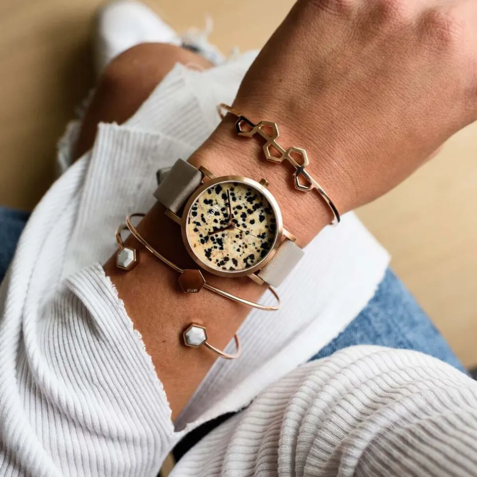 Montre Cluse Dalmatien Nacre