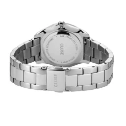 Montre Cluse Feroce Petite Acier Blanc